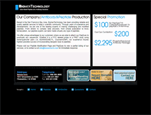 Tablet Screenshot of biomertechnology.com